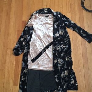 Forever 21 robe-style jacket